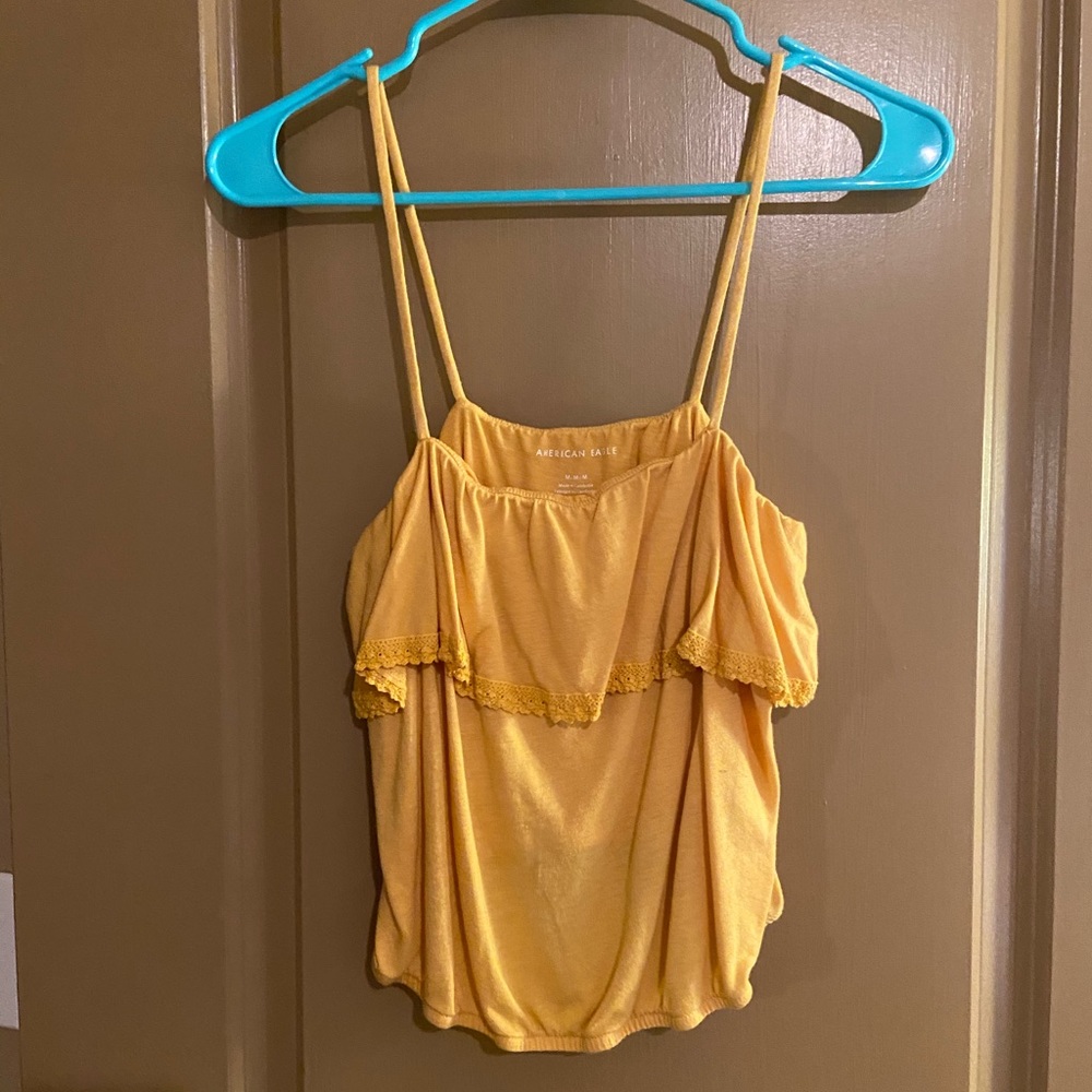 American Eagle yellow tank